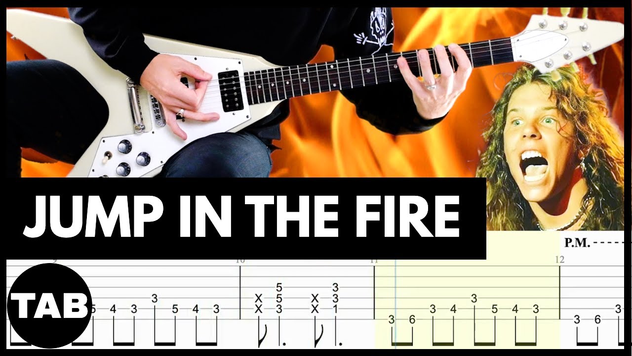 JUMP IN THE FIRE Metallica Guitar TAB | Lesson | Tutorial | Cover JUMP IN THE FIRE Metallica Guitar TAB | Lesson | Tutorial | Cover