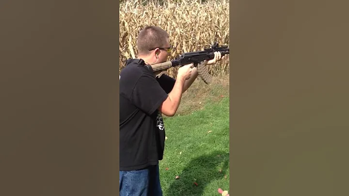 Testing the Tapco AK-74 Muzzle Brake on my Wasr 10