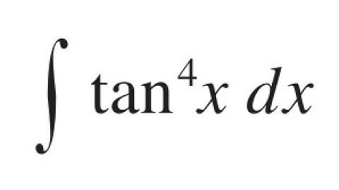 Integration of tan^4(x) | Power Reduction Technique Explained