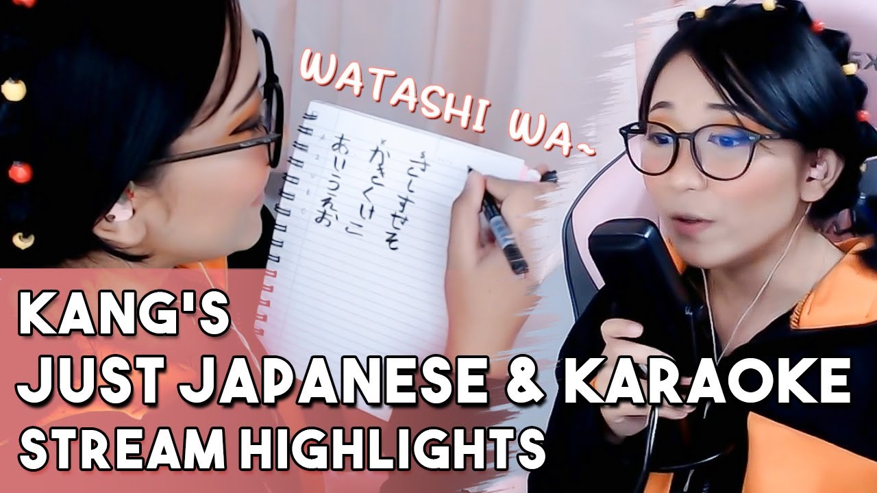 Kang Dupet learns Japanese Twitch Live Stream Highlights