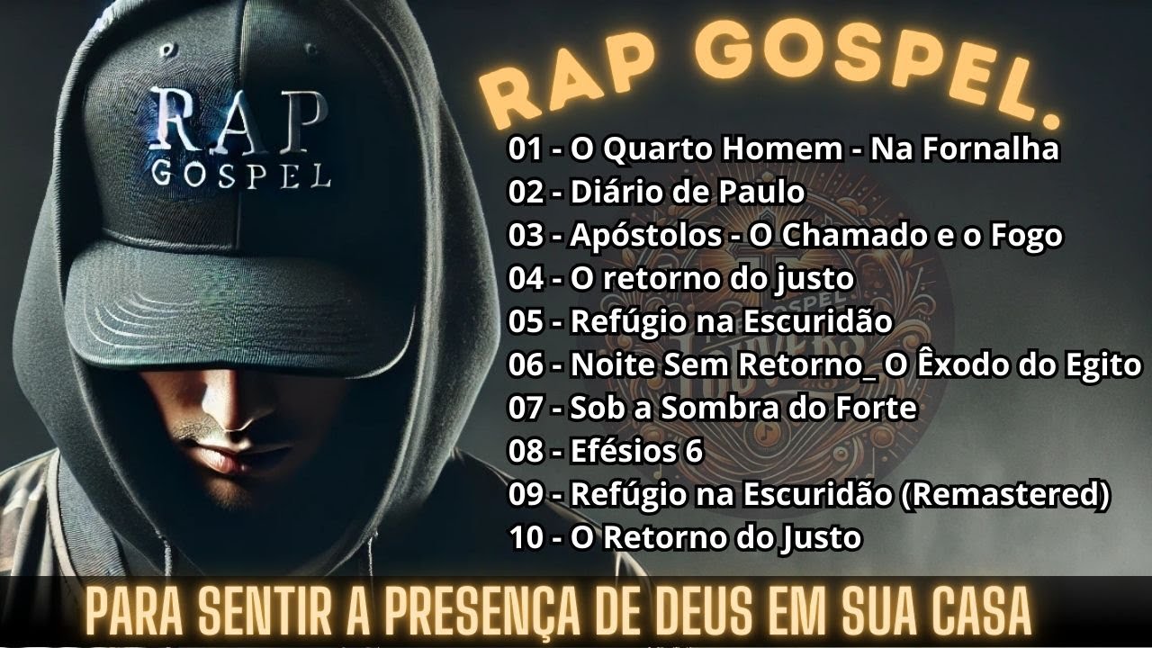 🎤 O Melhor do RAP GOSPEL 2025 | Rimas que Transformam e Louvores que Tocam a Alma 🙌