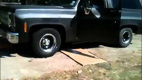 K5 Blazer with open headers