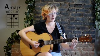 Learn 6 Ways to Play A Major 7 Chord by Chord