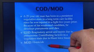 Death Investigation Lecture Part 1⚰️