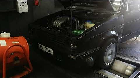 vw mk1 golf 2l 8v in for a std dicktator management fit and tuning (1)
