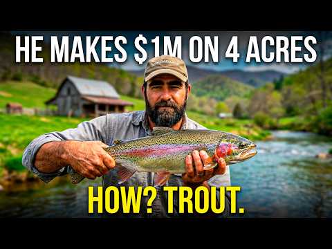 The Fish Farm Nobody Talks About. $1,000,000 a Year on 4 Acres!