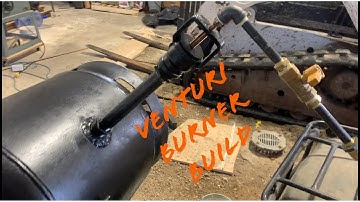 How to// Venturi burner for a forge