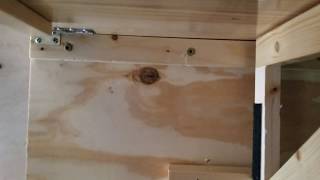 Van Build Addon: Drop Leaf Table Cheap and Easy