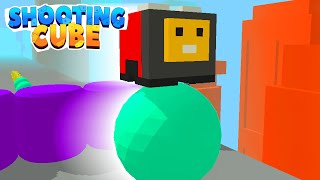 Shooting Cube - Parkour Ball Gameplay | Android Casual Game screenshot 5