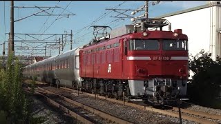 EF81 139+E26系 カシオペア紀行返却 南仙台ー名取通過!!