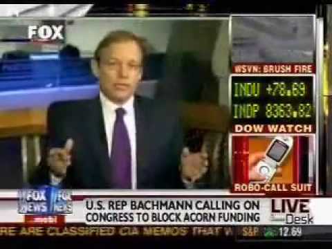 Rep. Bachmann on Fox News Discussing ACORN