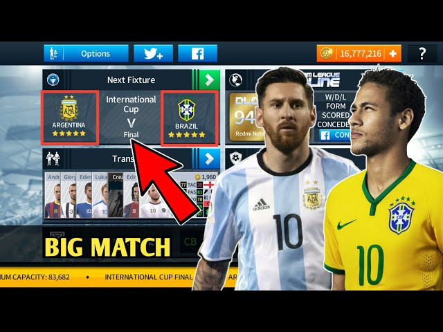 Dream League Soccer 2019 Gameplay🔥⚽🔥Brazil 🇧🇷 🆚 🇦🇷 Argentina 🏆  Final Match 