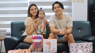 Enola Mithi Aquino So Cute With Her Parents Trina Candaza & Carlo Aquino Updates