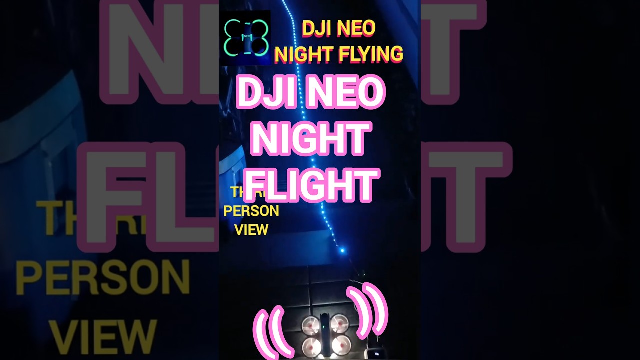 DJI Neo Night Flying Hack: Why You Need an External Light 🌙✨ 