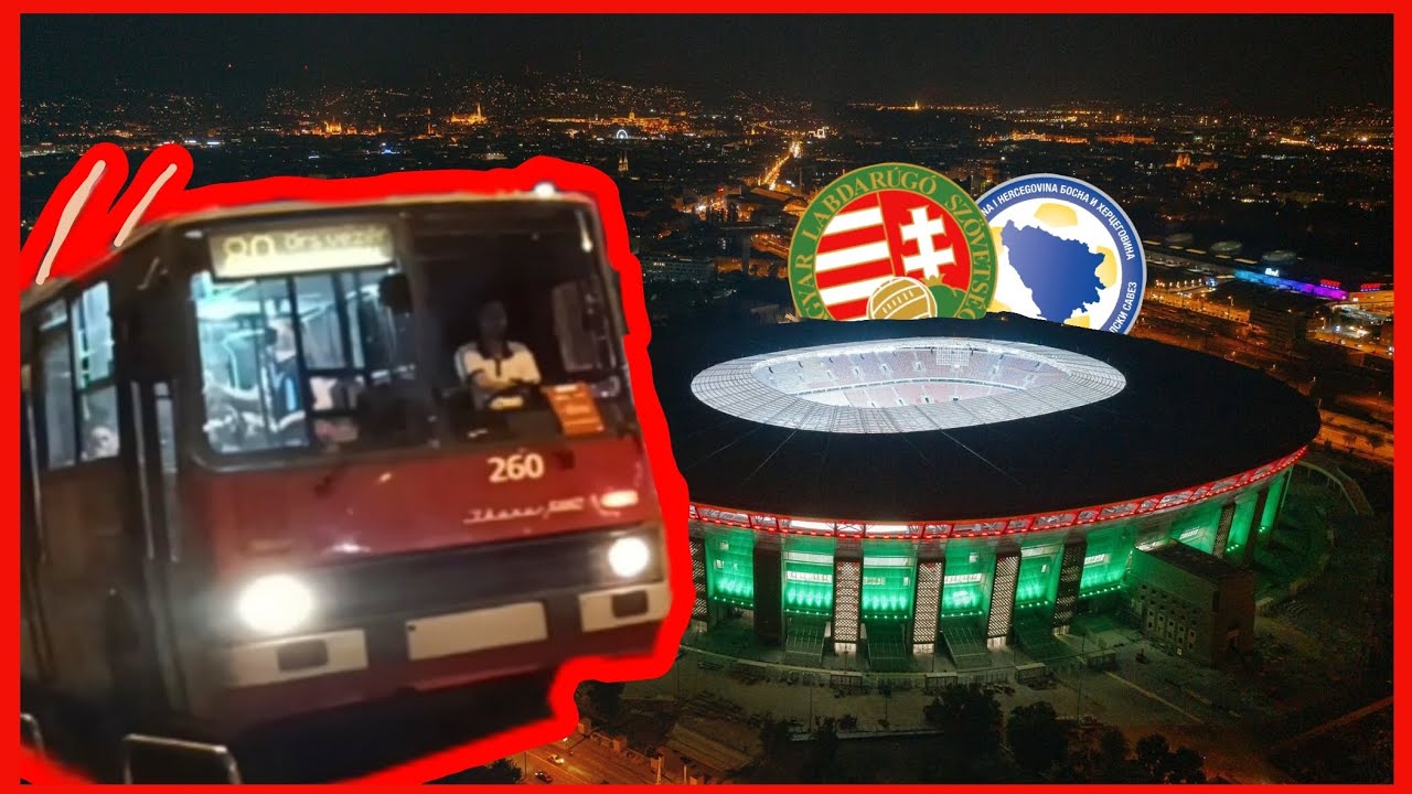 Ikarus 280T GVM-mel a  magyar Válogatott meccsre! | RENDHAGYÓ VIDEÓ | 260, @80