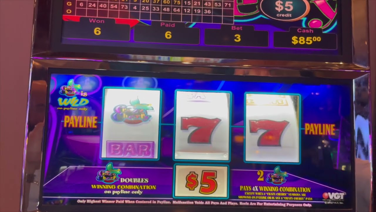 Crazy Cherries - Star Spangled Sevens - High Limit Slot Play From