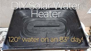 DIY Solar Water Heater Full Build