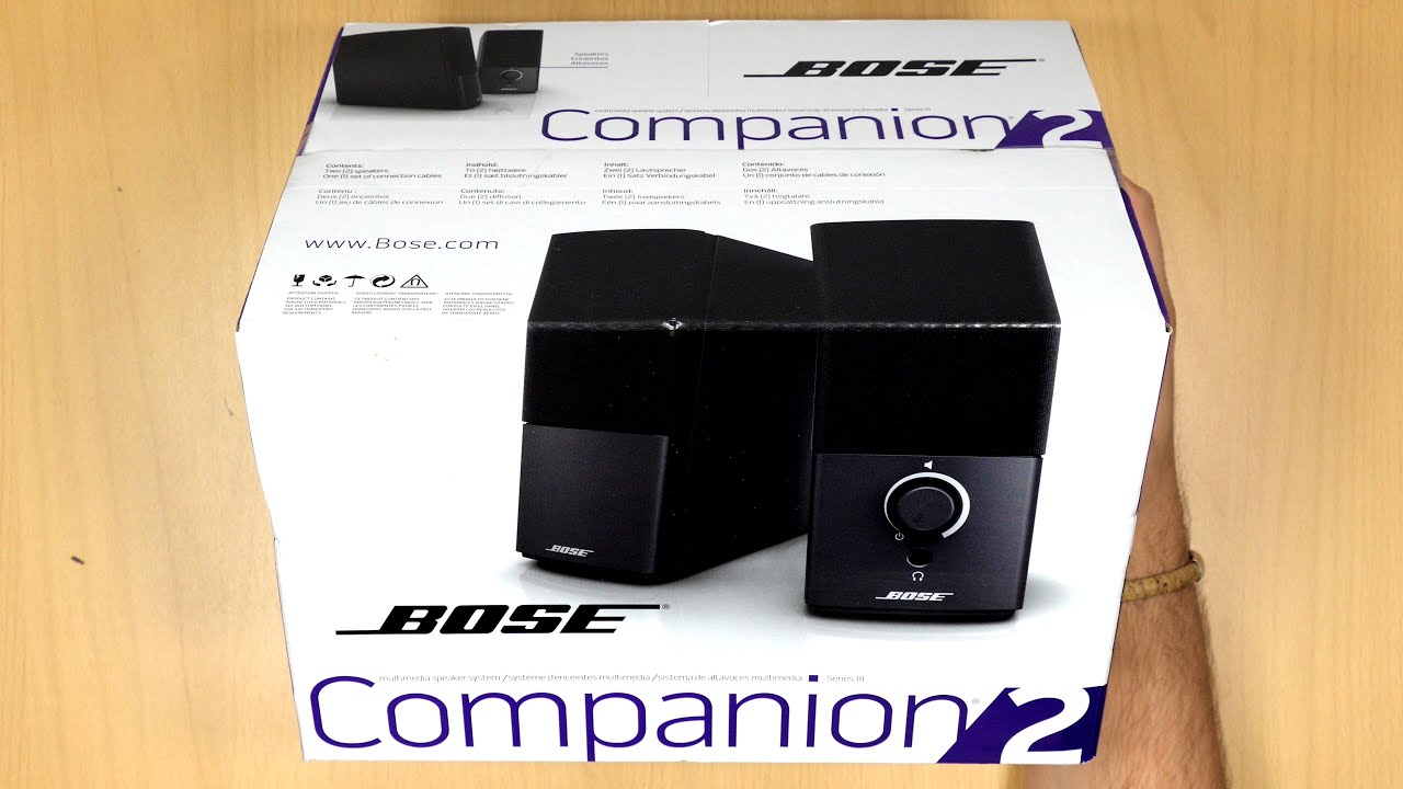 Bose Companion 2 Series Iii Vs Mackie Cr3 Sound Demo W Bass Test Youtube