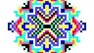 Spiral Pixel Art