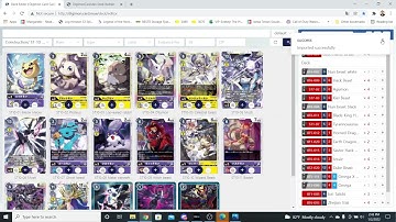 DCGEVO - how to create decks using digimon dev