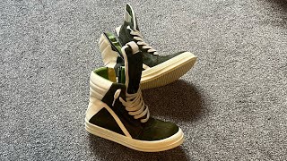 Rick Owen Geobaskets- revewing, styling and history lesson Rick Owen Geo Baskets