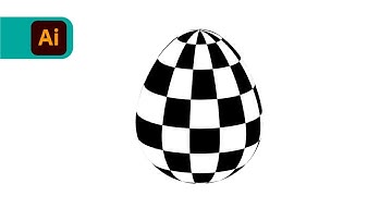 Adobe Illustrator Tutorial - 3D Egg Tutorial in Adobe illustrator