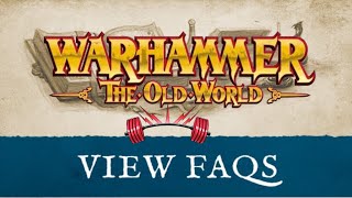 Old World FAQs and Errata REVIEW!