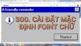 (322)Cài Đặt Mặc Định Foint Chữ Slide Trong Ppt | Hướng Dẫn Thủ Thuật Trên Powerpoint