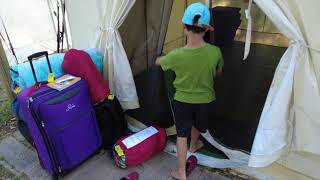Cat Goes Tour - San Diego Zoo Safari Park: Let's go camping! Roar and Snore! Let's see butterflies!