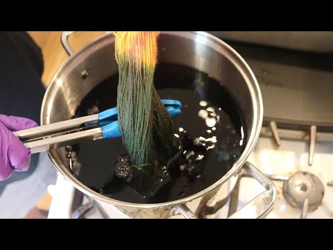 Dyepot Weekly #167 - Chanukah Oops - A Nightmare Before Christmakkah Colorway