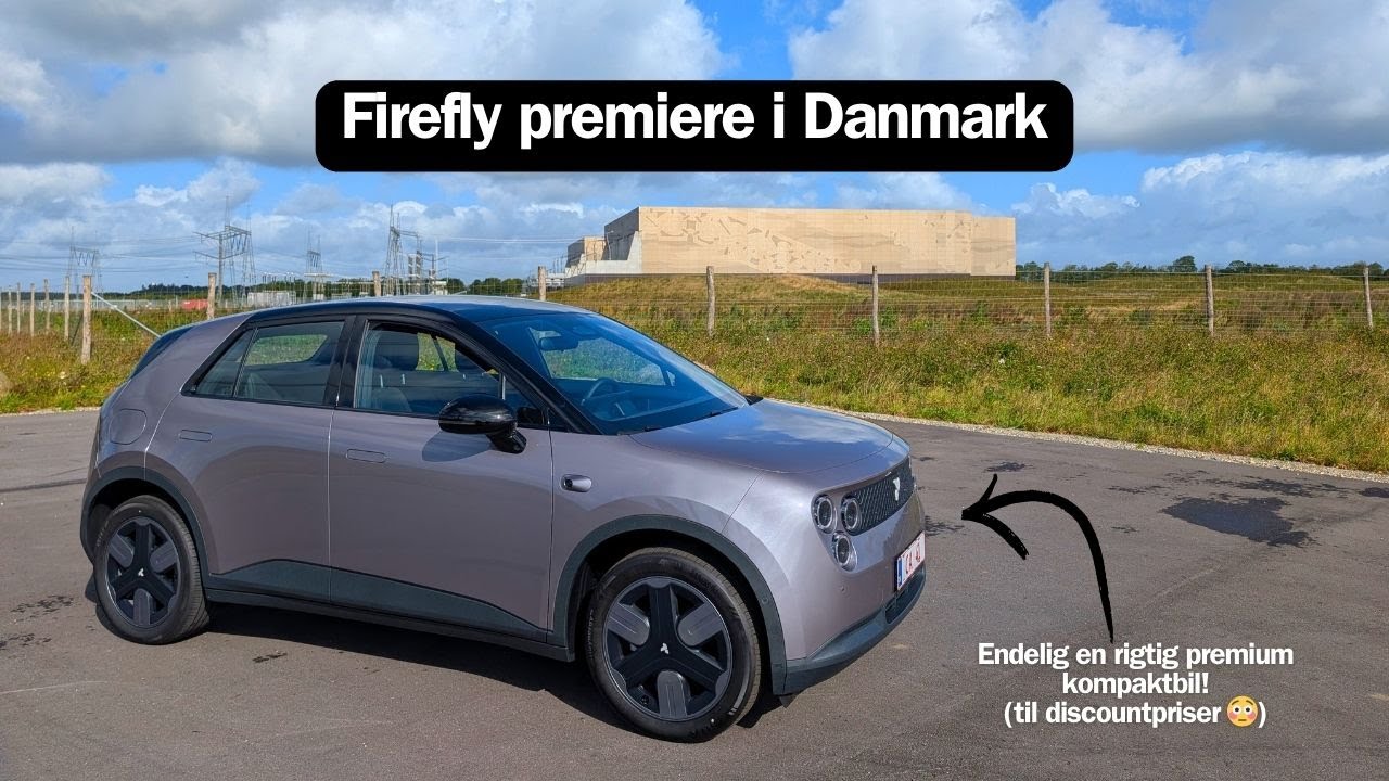 Danmarkspremiere på Firefly - Nyt brand fra NIO overrasker på både pris og kvalitet!