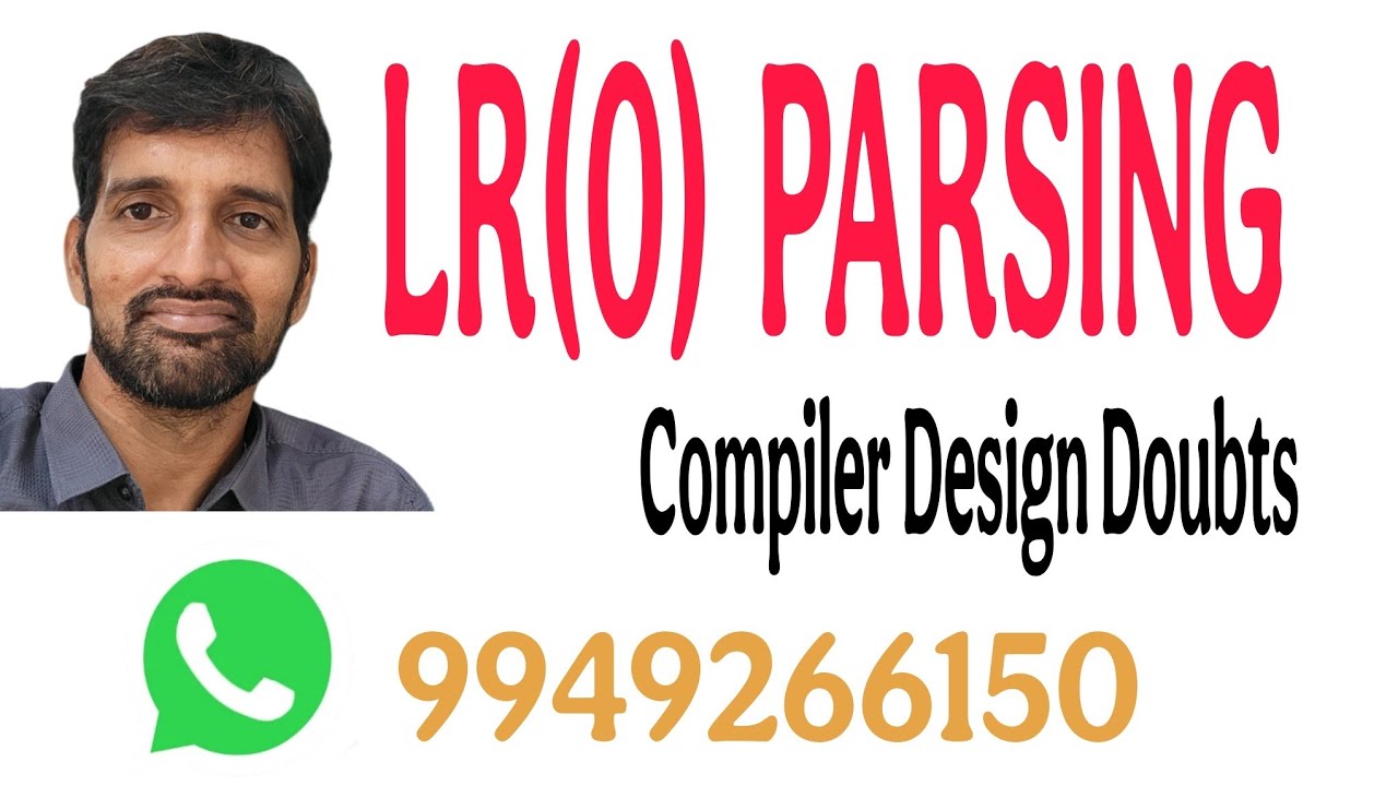 LR(0) Parser in Compiler Design | Easy Explanation with Examples - YouTube