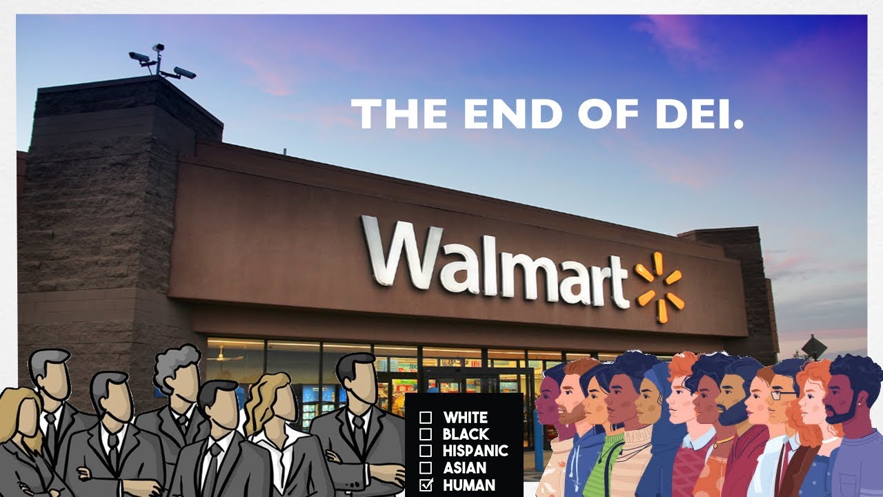 Walmarts says BYE to DEI. - YouTube