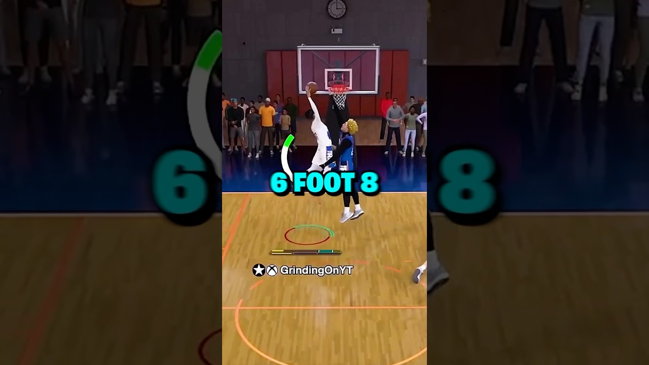 THIS 6’8 DEMIGOD ISO BUILD BROKE NBA 2K26🤯