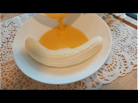 If you have 1 banana and 2 eggs, make this 5 minutes recipe for breakfast