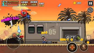 Metal Mercenary (2D Platform Action Shooter Game) Android Gameplay [1080P] screenshot 5