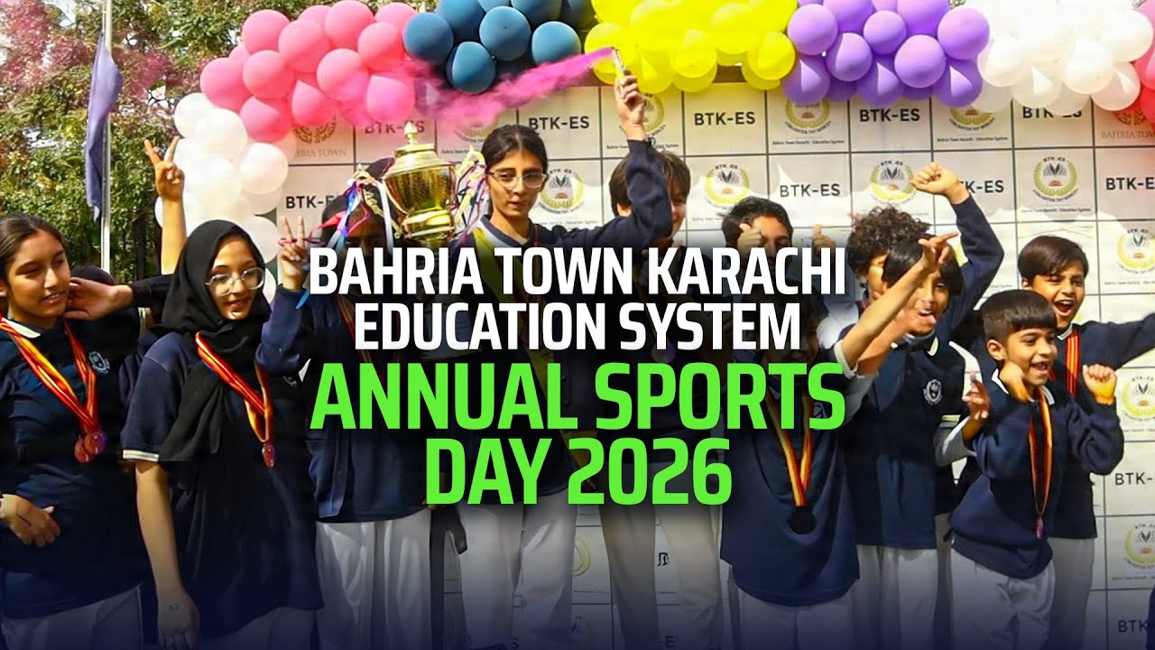 Annual Sports Day 2026 | Bahria Town Karachi - Education System | Celebrating Young Champions