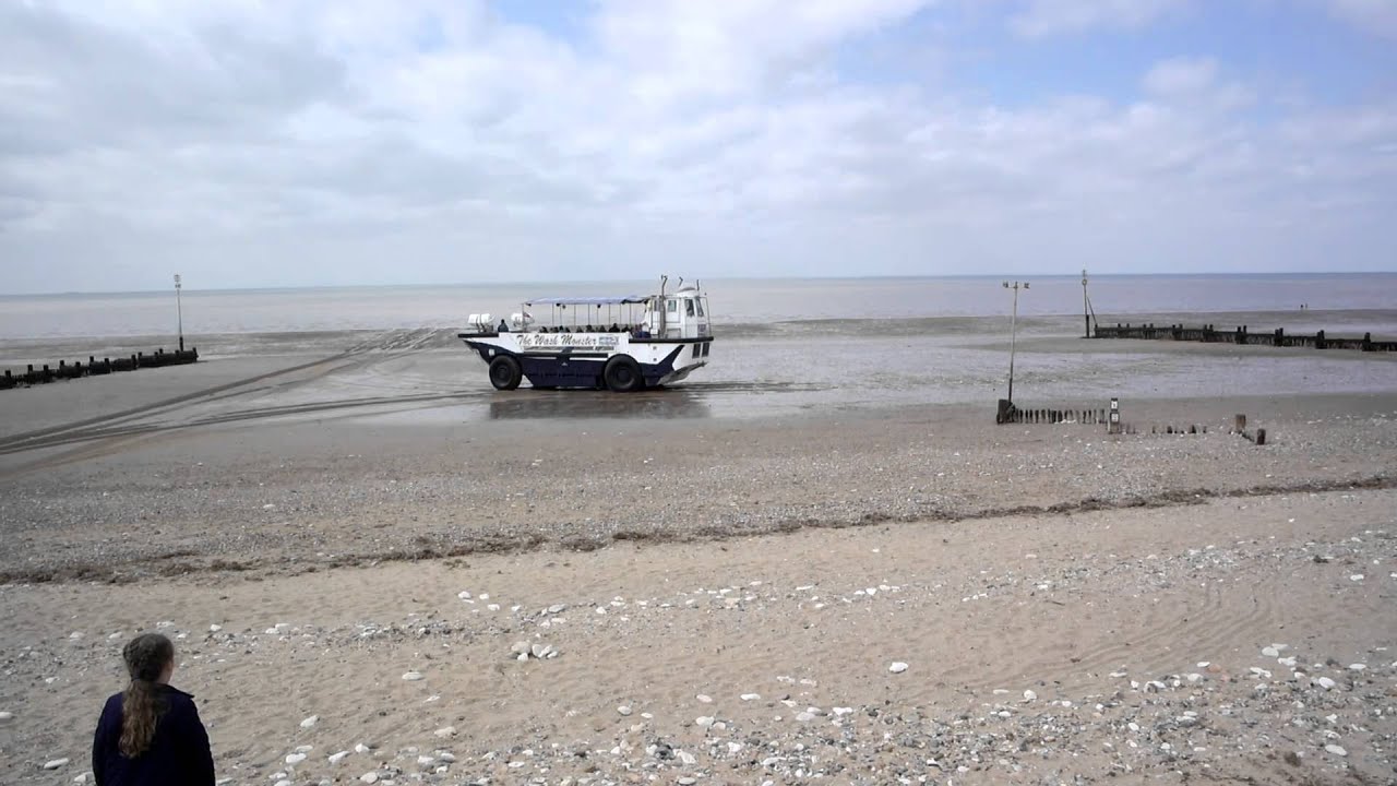 The Wash Monster driving boat departing Hunstanton YouTube