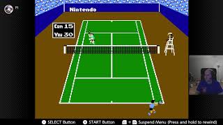 Tennis (NES) on Nintendo Switch Online
Not so sure if this game is bad or if I am bad....it might be the second one, though I dont have anyone to play with to learn how to properly hit the ball. Probably revolutionary at the time, but in 2025 it doesnt seem that great to me.
This was streamed live on Twitch. If you enjoyed, check out the channel https://www.twitch.tv/mit_epona Tennis (NES) on Nintendo Switch Online