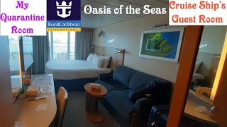 Guest Room in Cruise Ship | Stateroom in Cruise | Royal Caribbean - Oasis of the Seas | Guest Cabin