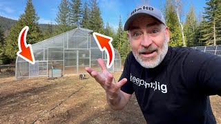 I Tried Building an OffGrid Greenhouse...And You Won't Believe What Happened