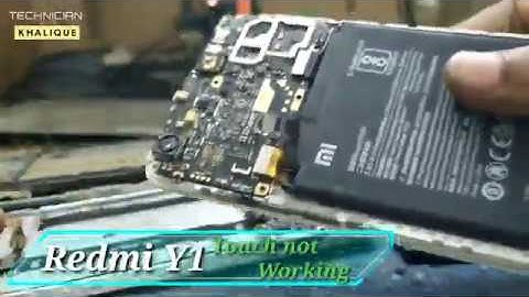 redmi y1 touch not working solution