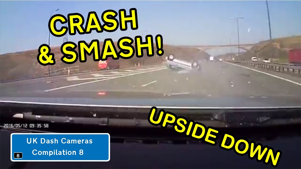 UK Dash Cameras Compilation 8 Bad Drivers, Crashes + Close Calls