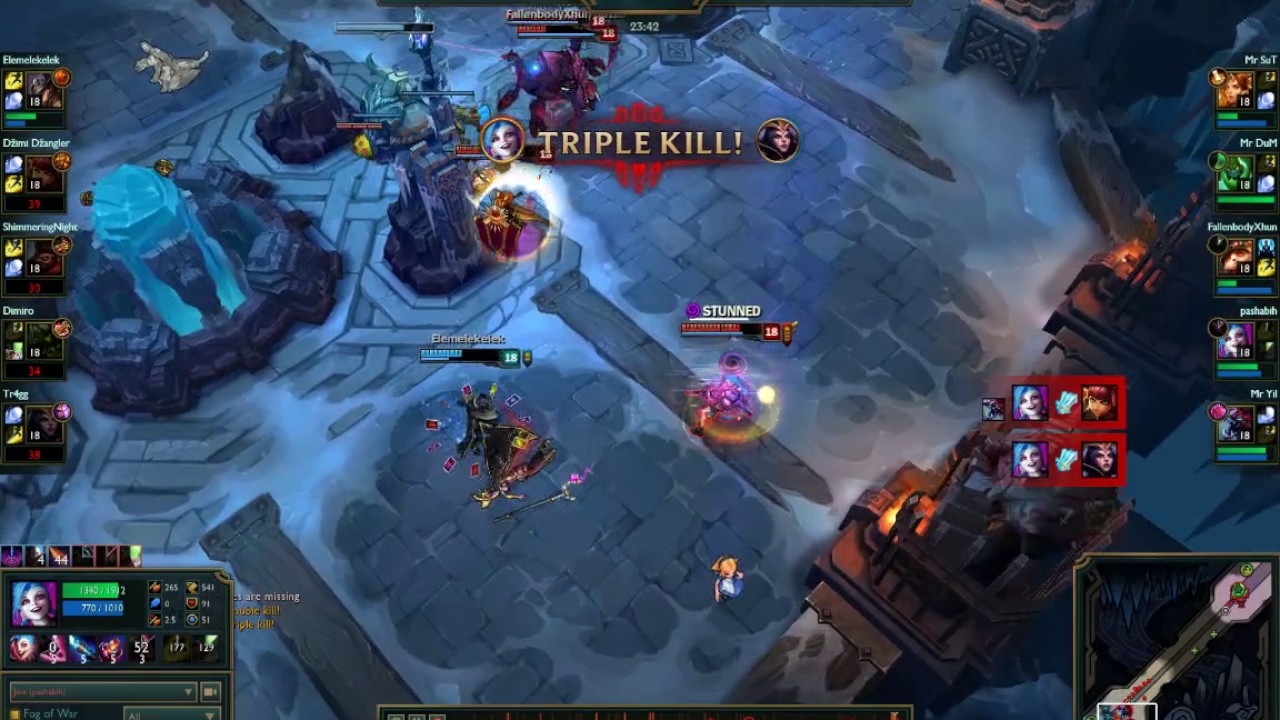 Jinx ARAM pentakill