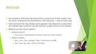 Swift Classes