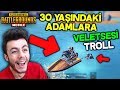 30 YAŞINDAKİ ADAMLARA VELET SESİ İLE OYUNU ÖĞRETTİM TROLL - PUBG Mobile