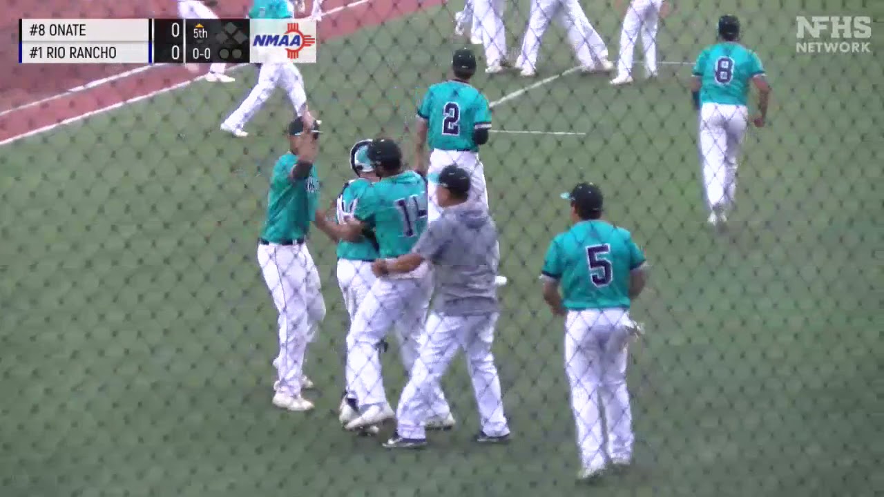 State Baseball Onate vs Rio Rancho highlights on NFHS