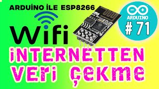 Arduino Wifi - İnternet - Esp8266 -  Thingspeak veri çekme - Arduino projects - 71 -