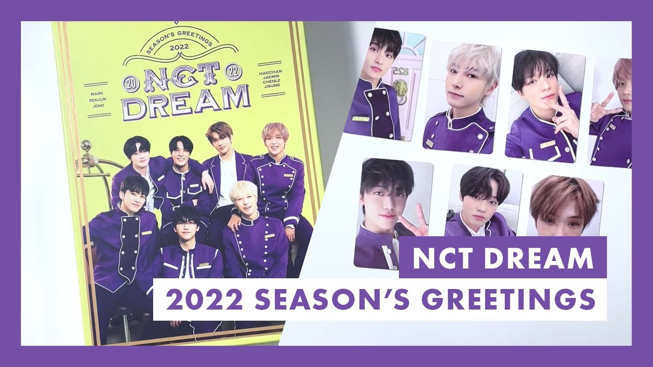 Unboxing ☆ 2022 NCT DREAM 엔시티 드림 Season's Greetings ☆ Aladin PreOrder