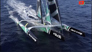 SAILING   | ⛵  The world&#39;s largest racing maxi trimaran - Quiberon 24 Television  🇨🇵